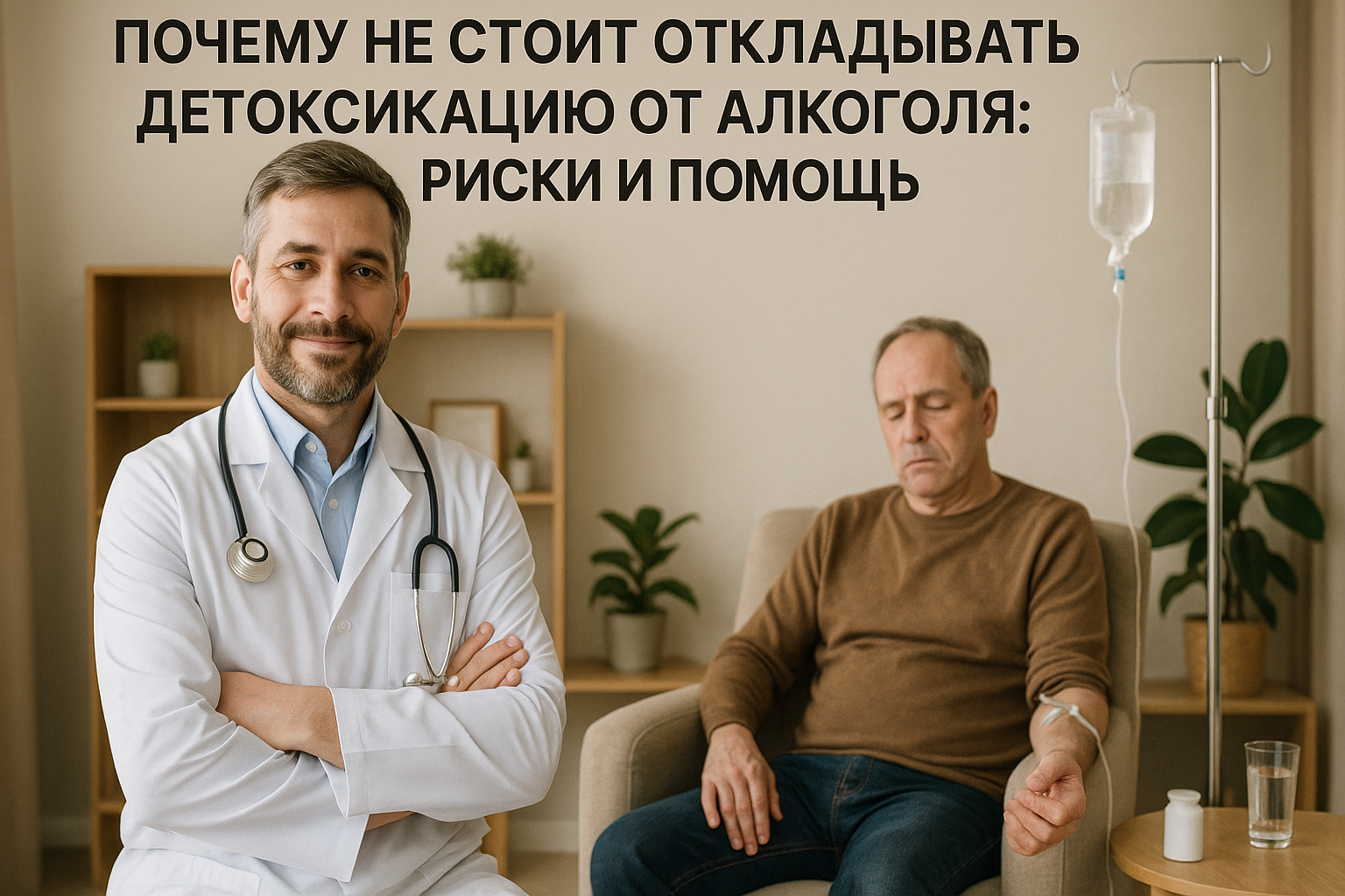 Почему важно не затягивать с выводом из запоя: риски и помощь